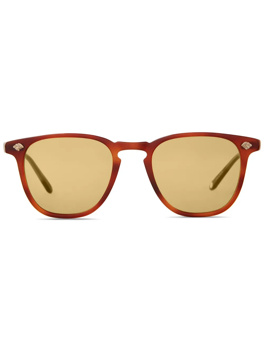 

Очки Brooks II Sun Garrett Leight, коричневый