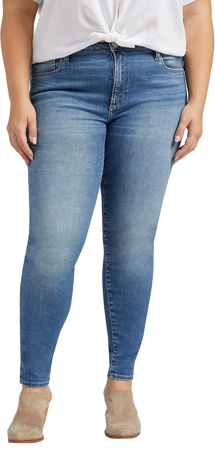 

Джинсы Jag Jeans Women's Plus Size Forever Stretch High Rise Skinny