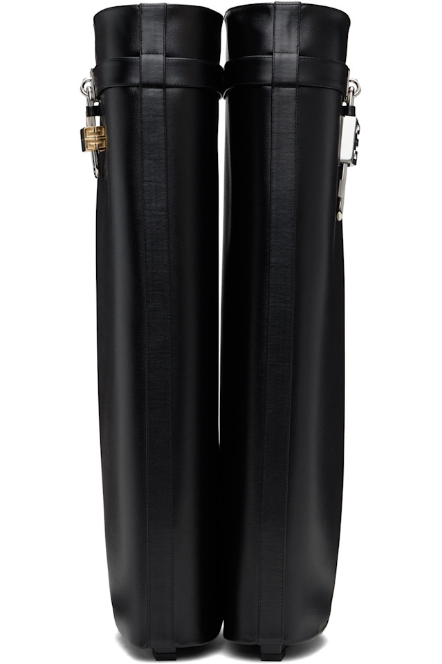 Высокие ботинки Shark lock Givenchy, черный — фото 2