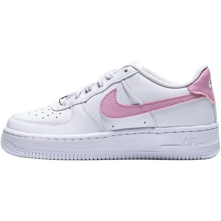 Кроссовки детские Air Force 1 Low top Kids' Skateboarding Shoes Pink White Kids' Nike