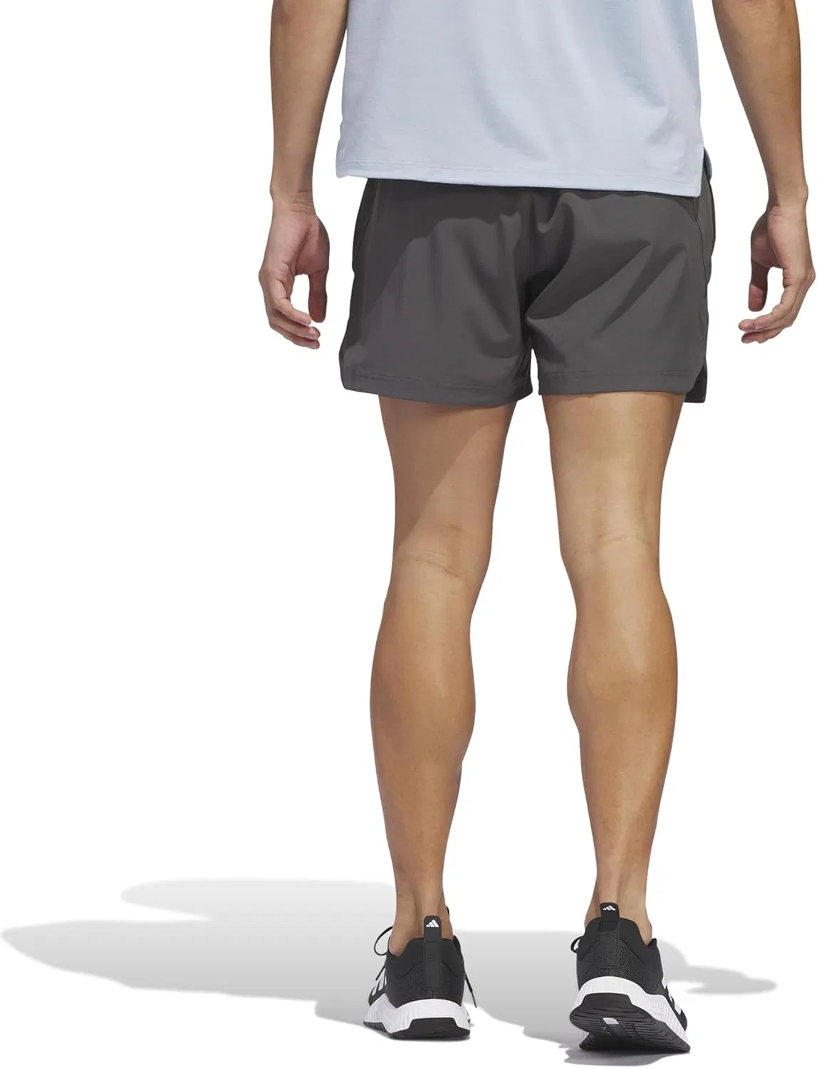 Шорты для тренировок adidas, серый, Regular fit — фото 3