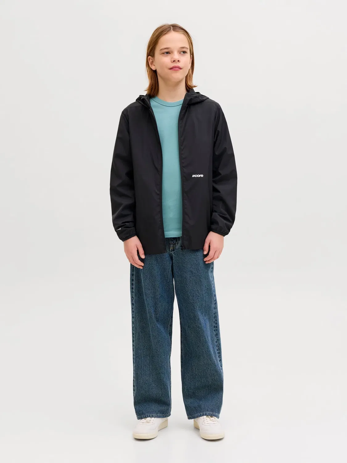 Куртка с капюшоном JACK & JONES Junior, черный — фото 4