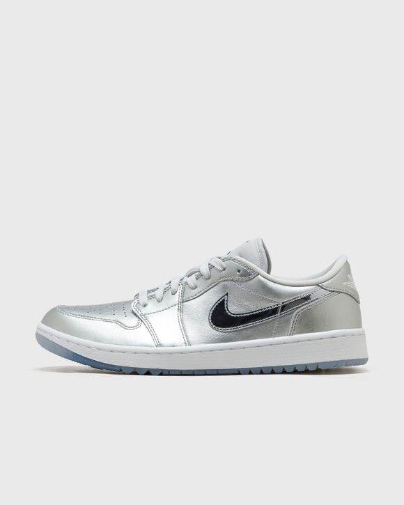 

Кроссовки Jordan Air Jordan 1 Low G Nrg, цвет metallic silver/metallic silver