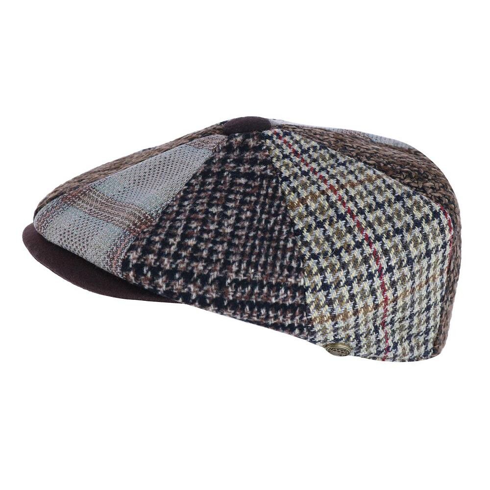 

Мужская кепка газетчика в стиле пэчворк Epoch Hats Company, коричневый