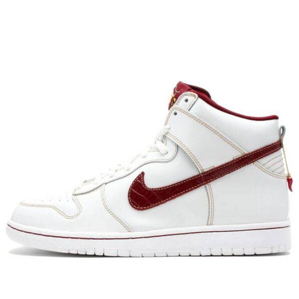 

Кроссовки sb dunk high premium Nike, белый