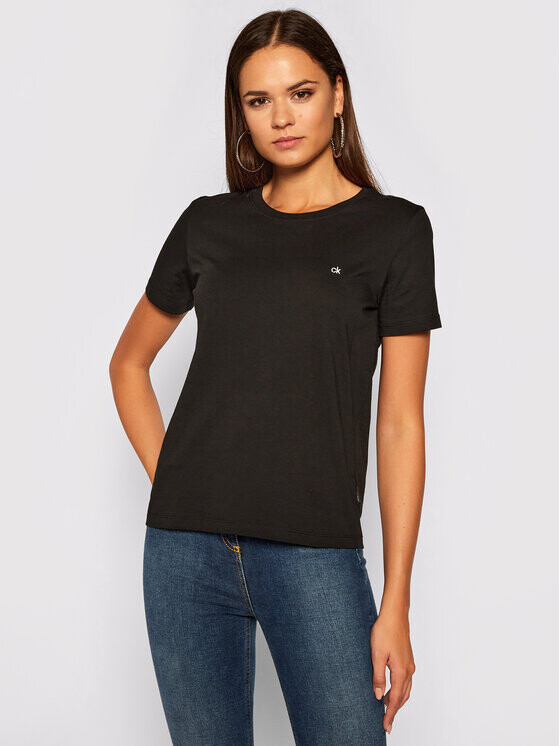 

Футболка стандартного кроя Calvin Klein, черный