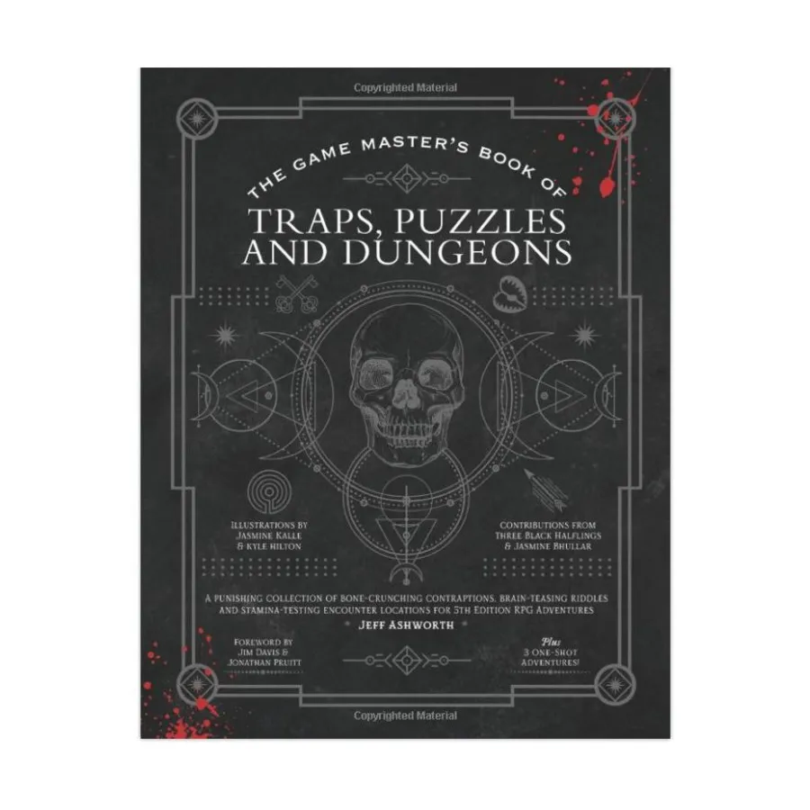 

Game Master's Book of Traps, Puzzles and Dungeons, Fantasy Role Playing Books (Macmillan Publishing), твердый переплет