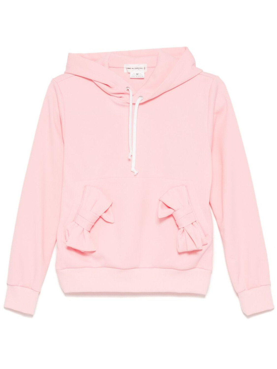 

Comme Des Garçons Girl худи с бантом, розовый