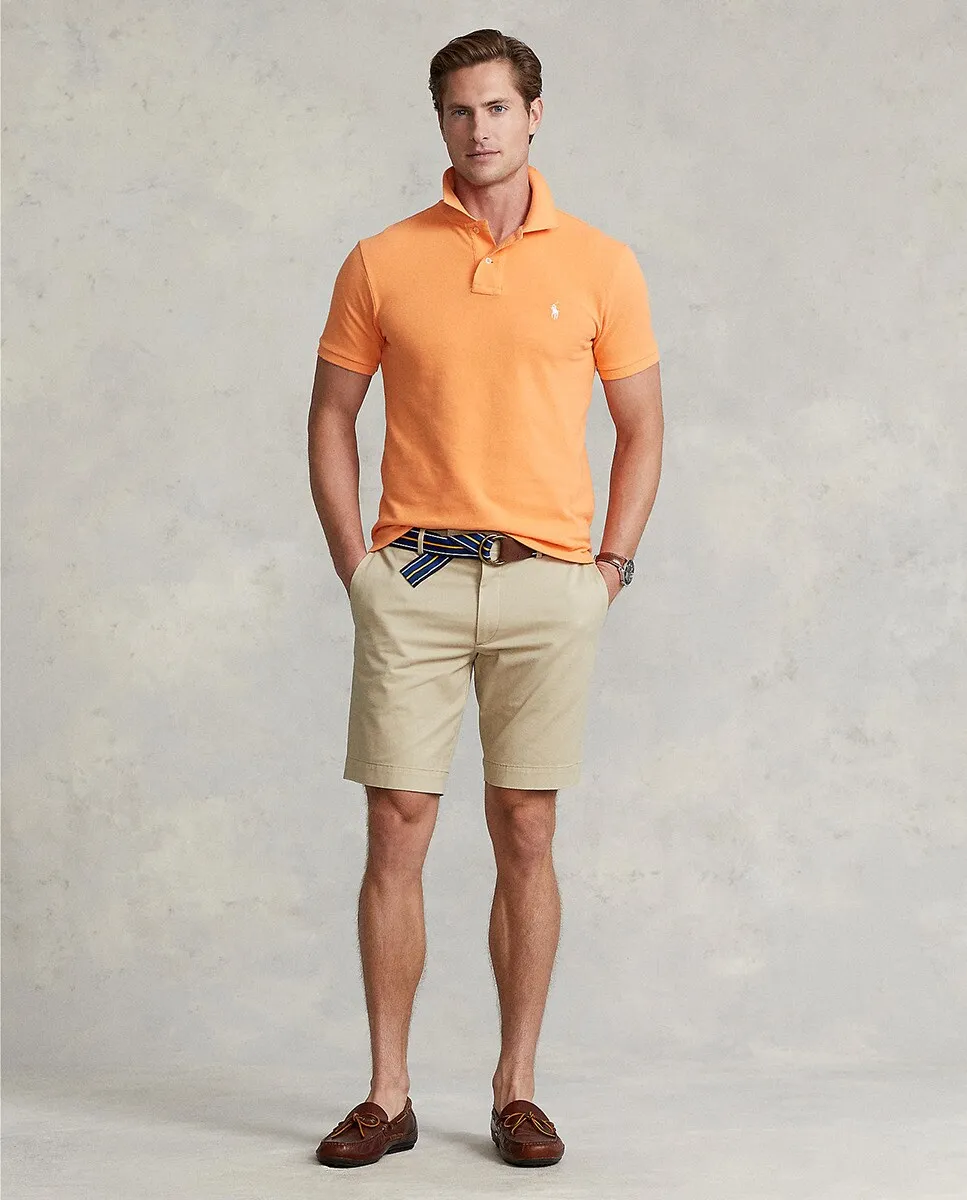 

Мужские шорты-чиносы Slim Fit стрейч Polo Ralph Lauren, бежевый