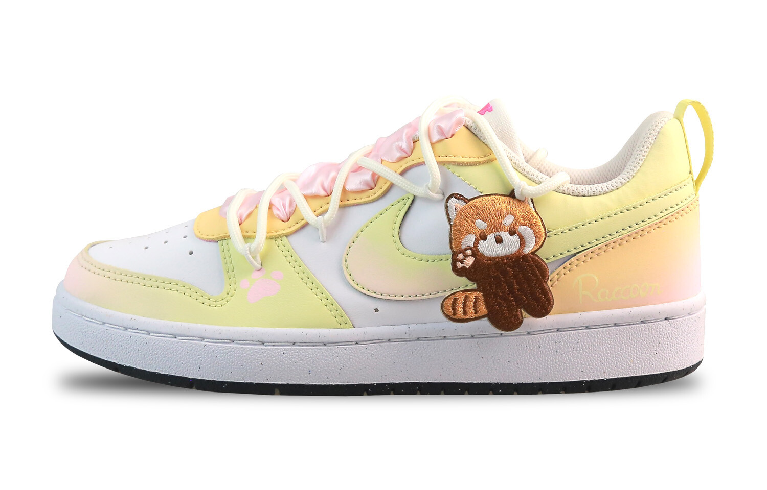 

Кроссовки Nike Court Borough Skateboarding Shoes Women's Low-top Orange/Yellow, желтый