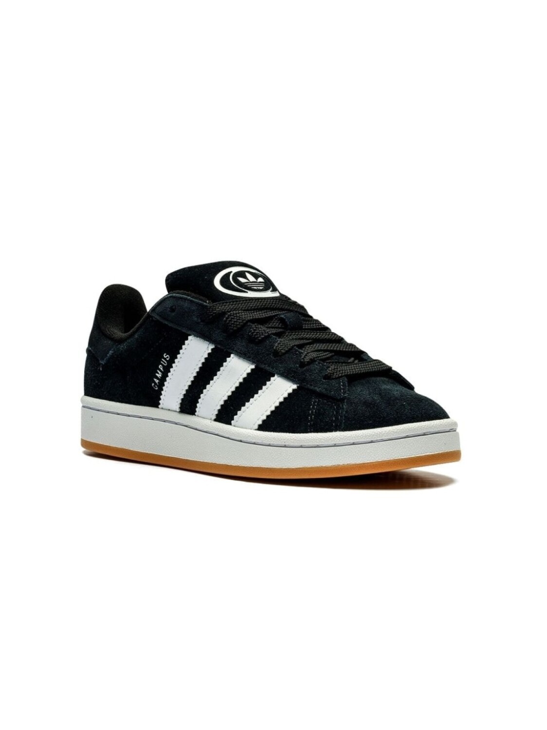

adidas Kids кроссовки Campus 00s Black White Gum, черный