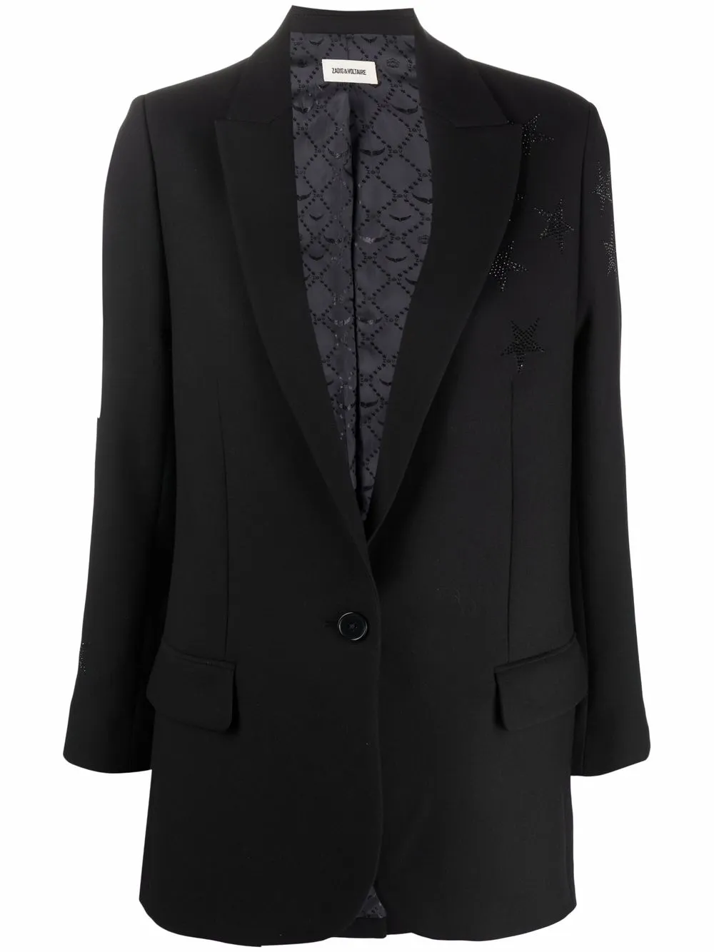 

Блейзер Viva с кристаллами Zadig&Voltaire, черный
