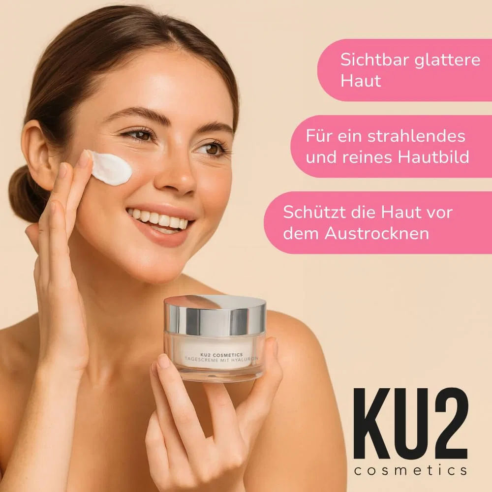 Крем для лица Ku2 Cosmetics — Дневной «Hyaluronic Day Cream» от — фото 3