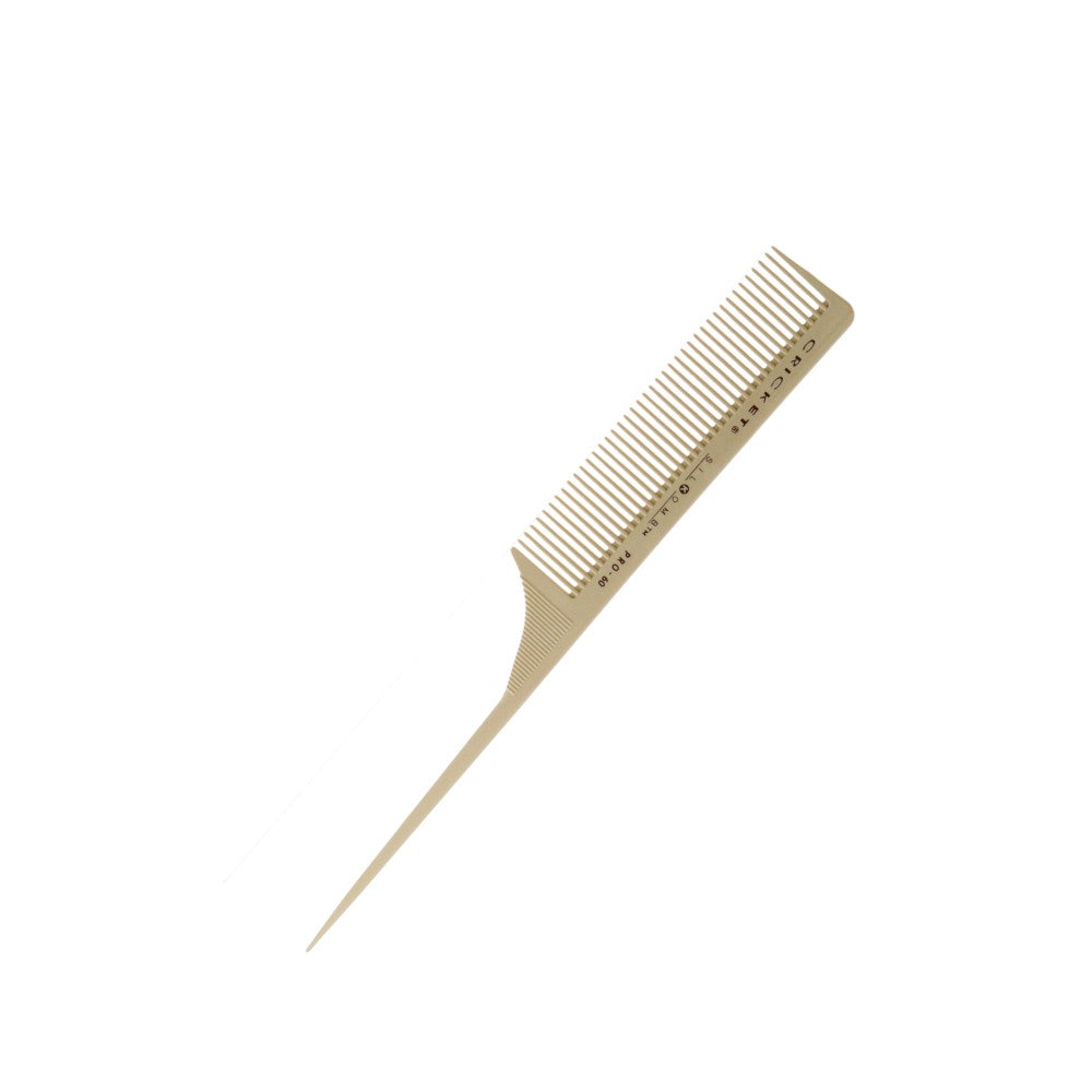 Гребень Silkomb Medium Toothed Rattaail - Pro-60 от Cricket, подходит как для мужчин, так и для женщин - 1 шт, прозрачный — фото 2