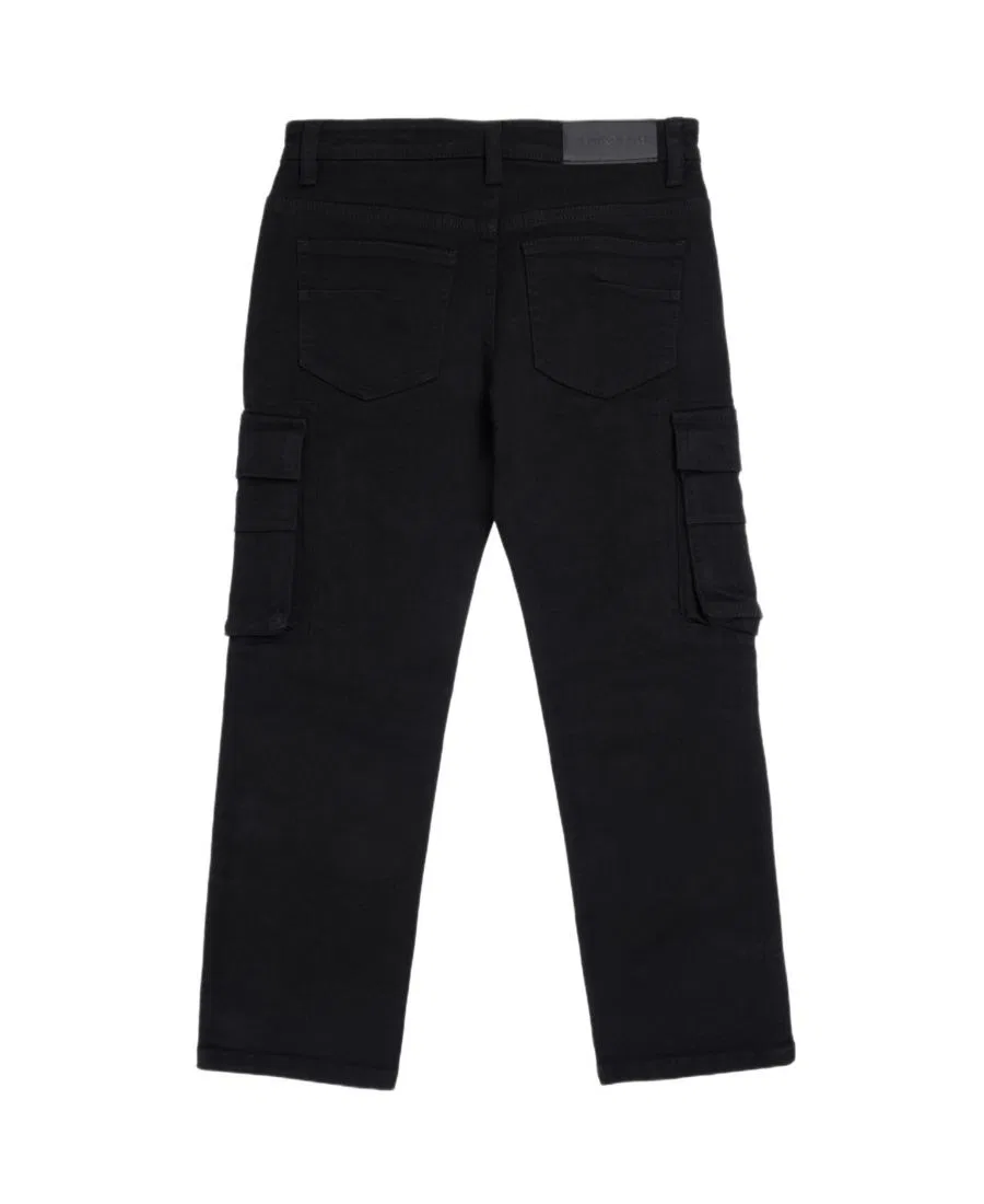 Брюки-карго Flex Slim Fit для мальчиков (20-46 см ) Xray, черный — фото 2