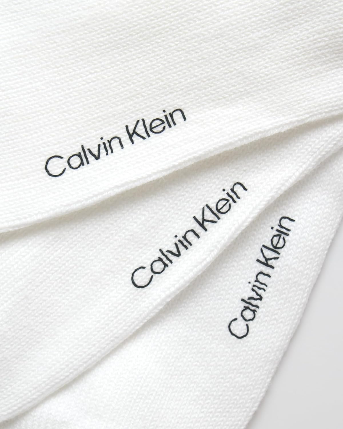 Мужские носки Calvin Klein Crew Socks - 6 пар легких хлопковых носков с влагоотводящей подкладкой и мягкой подошвой для мужчин, White — фото 4