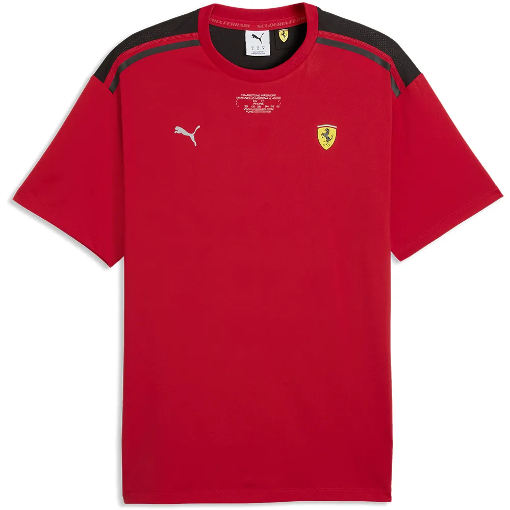 

Футболка с коротким рукавом Puma Ferrari Cloudspun, красный