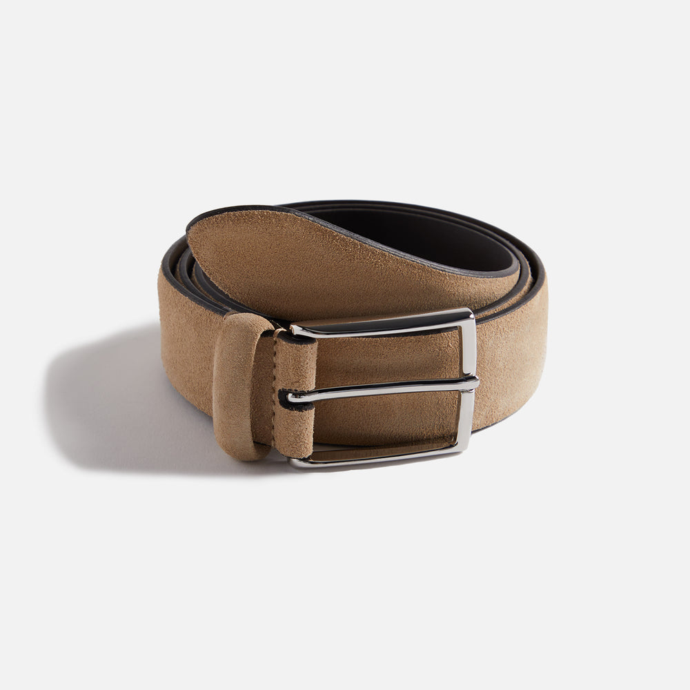 

Ремень Anderson's Suede Semi Formal Belt, желто-коричневый