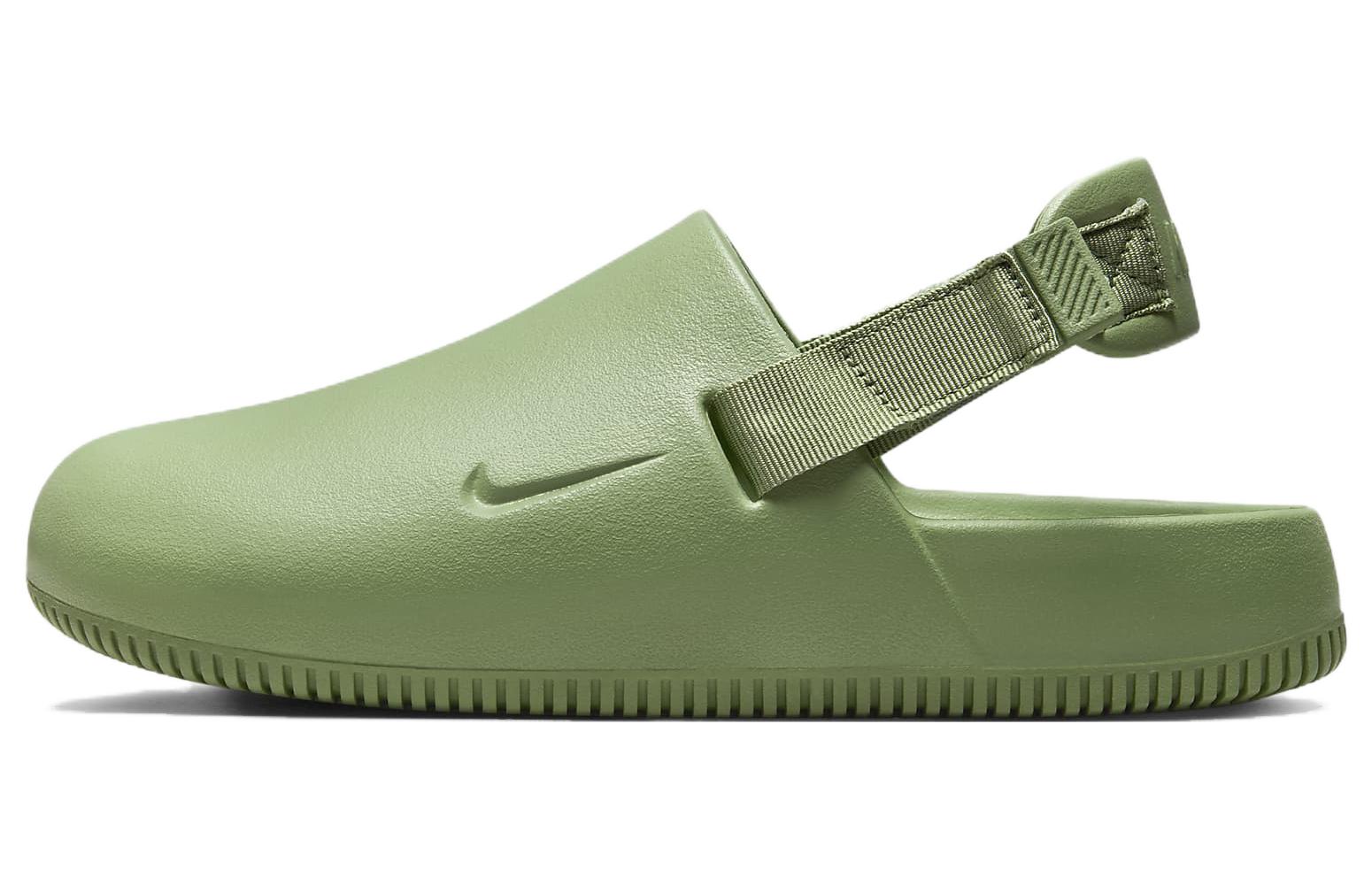 Женские тапочки-мулы Nike Calm, Oil Green/Oil Green