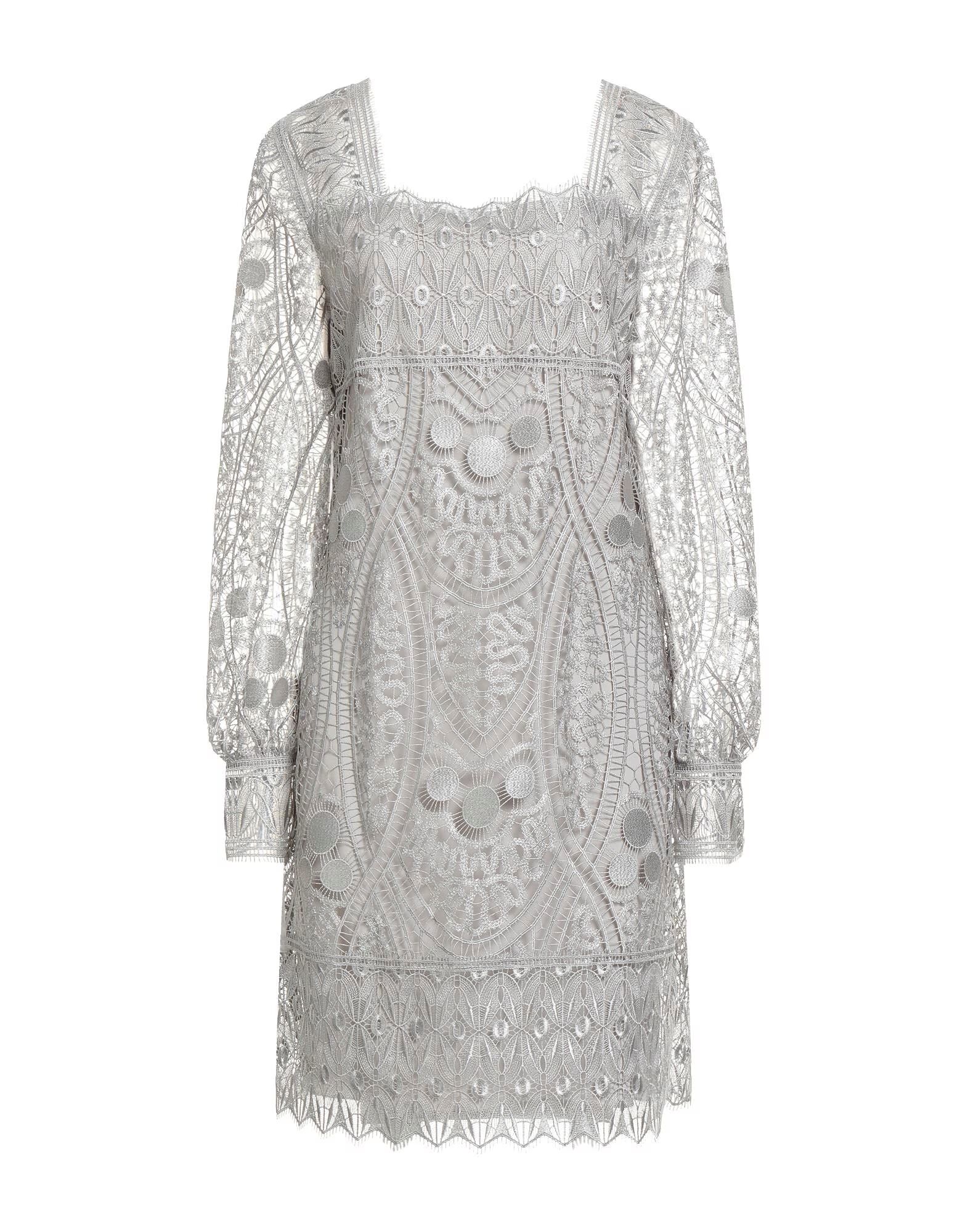 

Мини-платье Alberta Ferretti, светло-серый