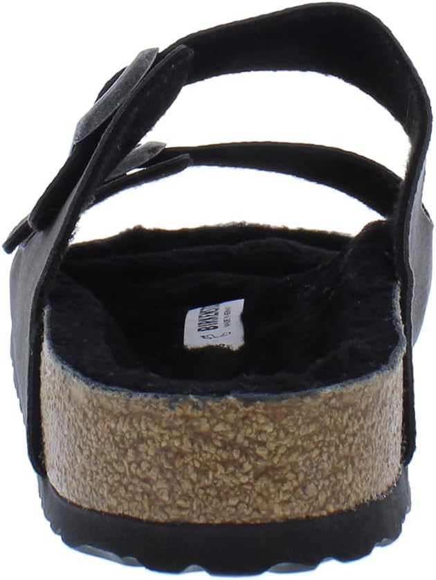 Сандалии Birkenstock Arizona с мягкой стелькой для взрослых унисекс, черный — фото 4