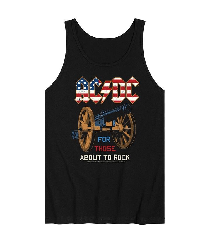 

Мужская майка ACDC About To Rock Tank AIRWAVES, черный