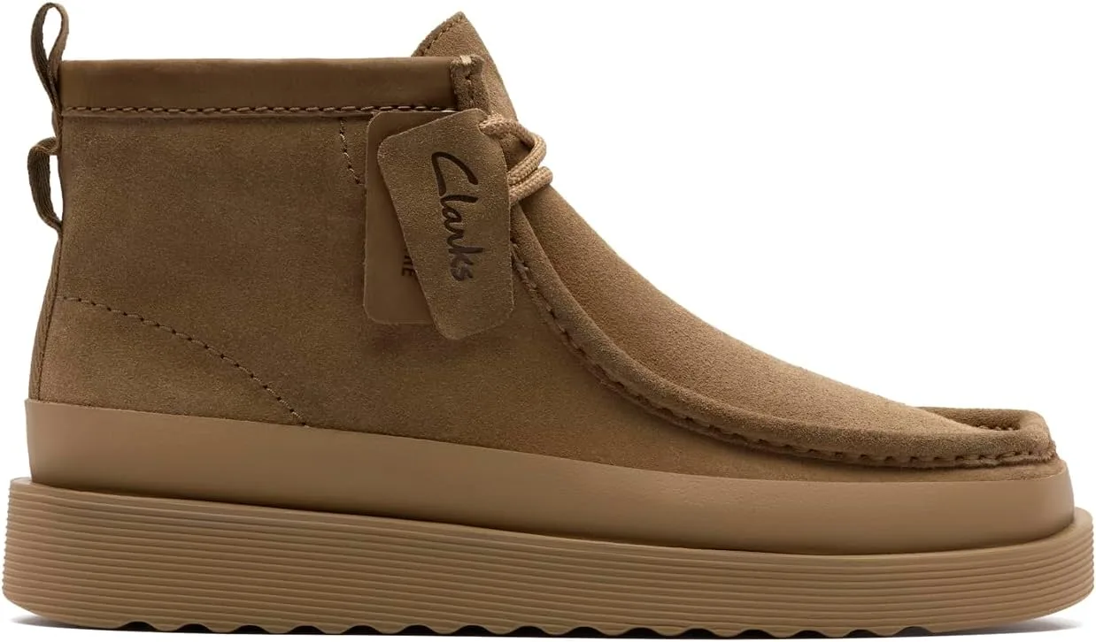 Мужские ботинки Clarks Wallabee FTR2Hi, бежевый