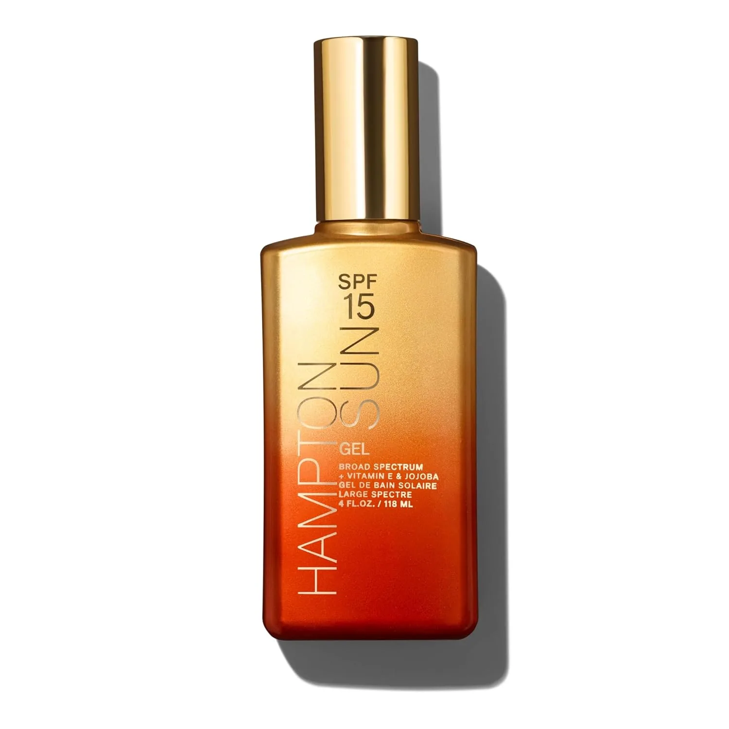 Hampton Sun SPF 15 Classic Sun Gel ультраувлажняющий солнцезащитный гель с антивозрастным комплексом, jojoba oil, витамином E и алоэ вера