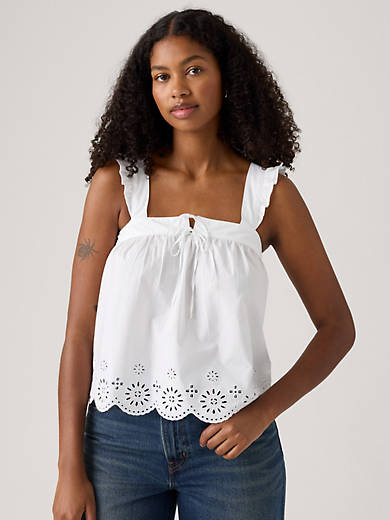 

Сесилия Топ Levi's, цвет Bright White