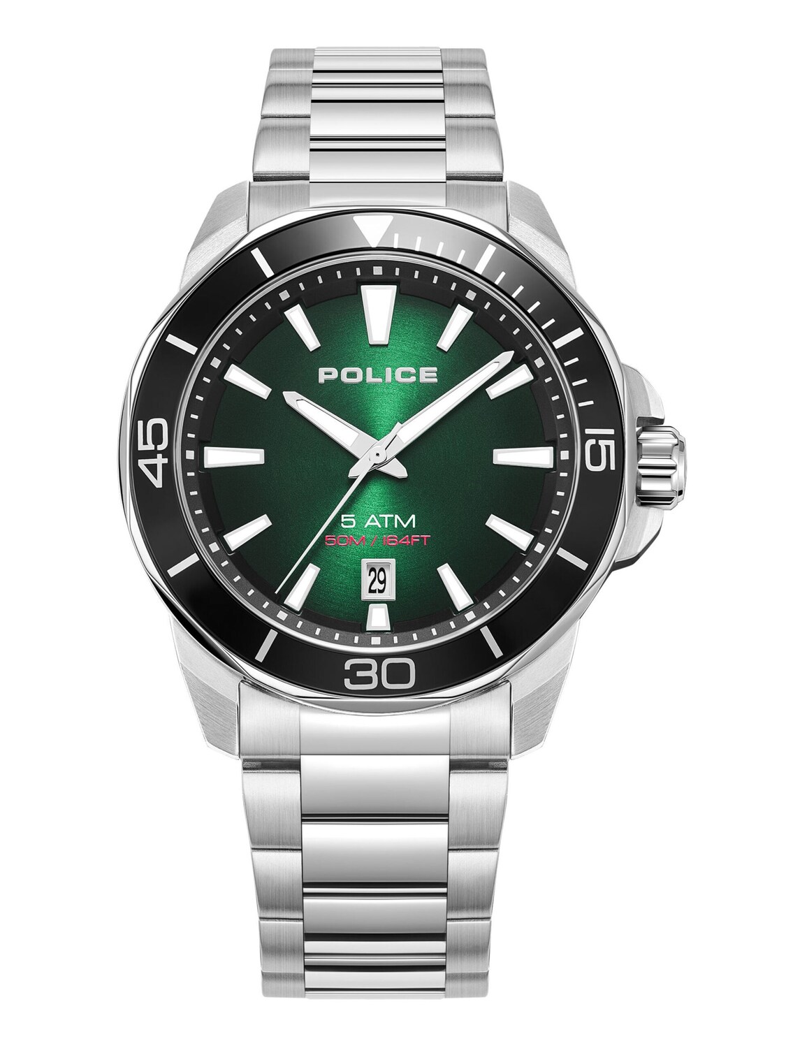 

POLICE Часы 'Thornton' аналоговые, серебристые