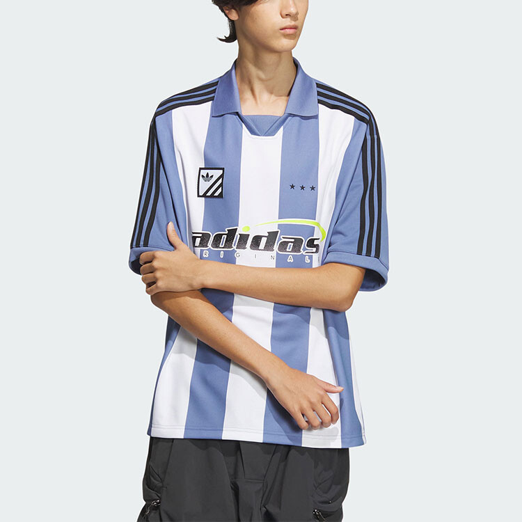 Рубашка поло мужская серо-фиолетовая Adidas, серо-фиолетовый — фото 4