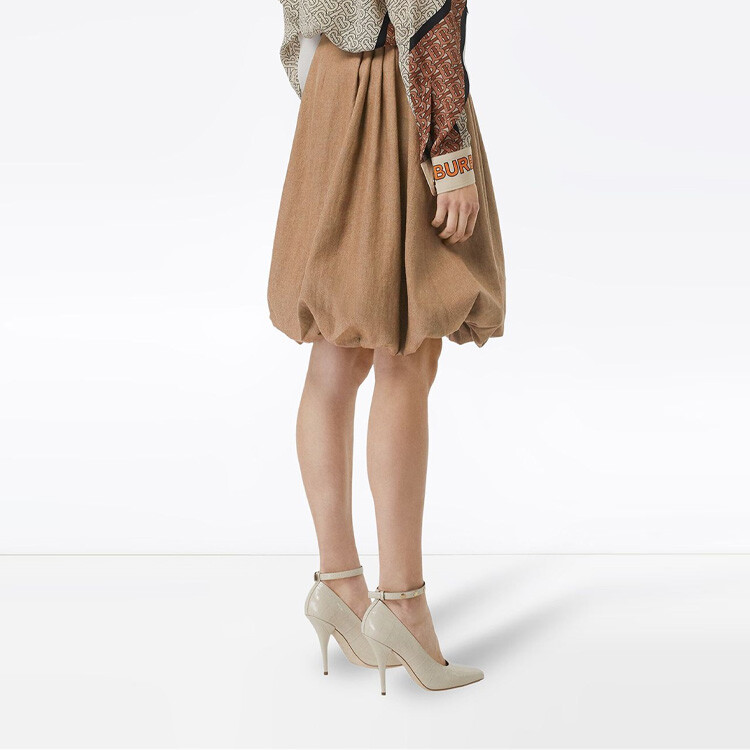 Юбка Burberry, женская, хаки — фото 4