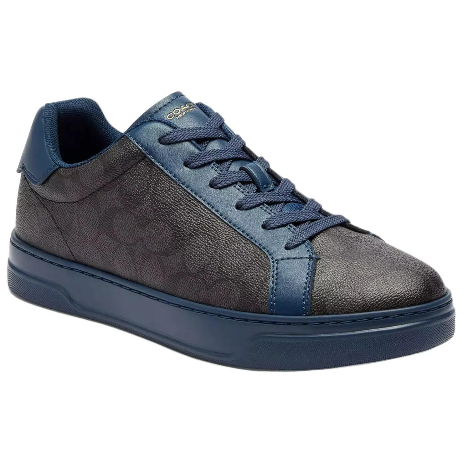 COACH Кроссовки скейтерские low top мужские dark blue — фото 4