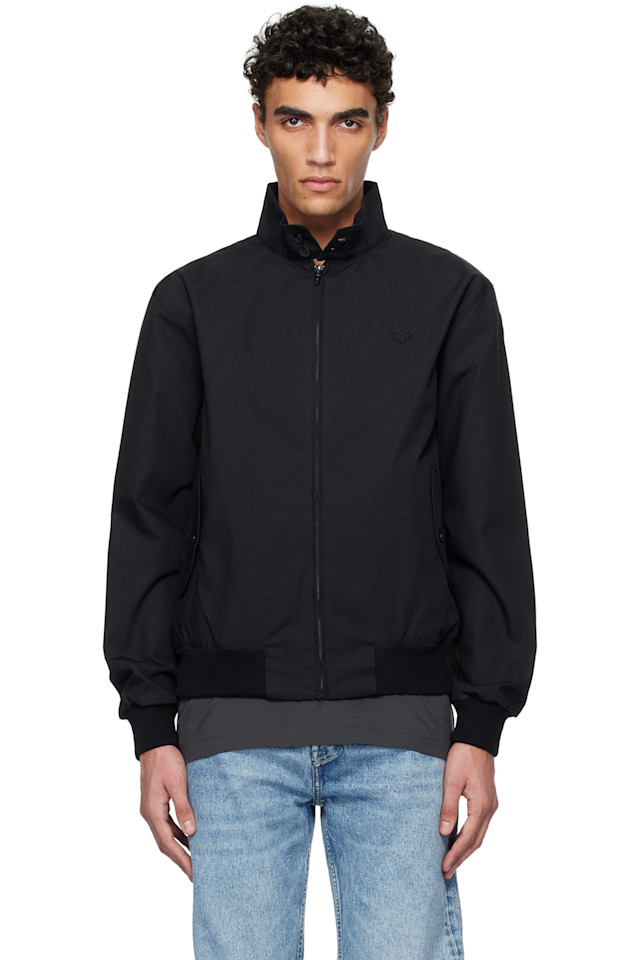 

Куртка Harrington Fred Perry, черный