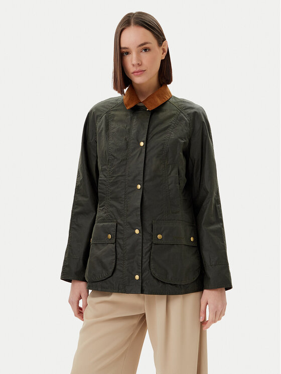 

Переходная куртка стандартного кроя Beadnell Wax LWX0827OL51 Barbour, зеленый