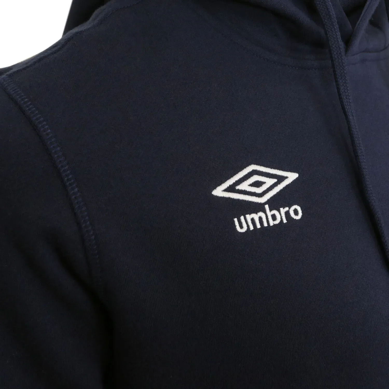 Худи для мальчиков с логотипом Umbro, темно-синий — фото 4