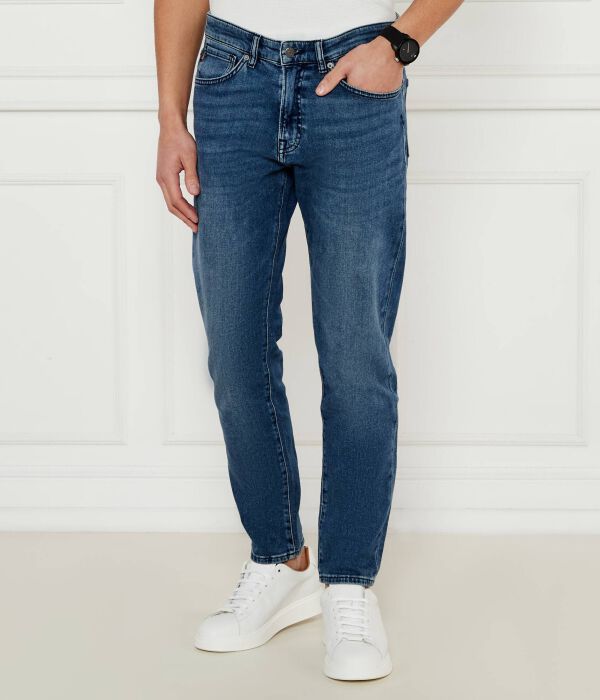 

Джинсы оникс бо Tapered fit Boss Orange, синий