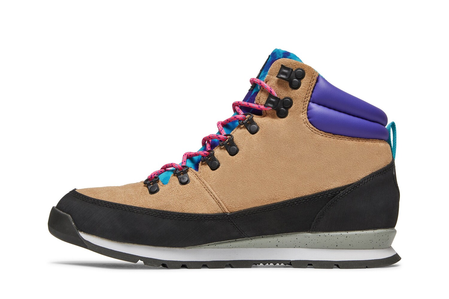 Женские ботинки The North Face SNS x Back To Berkeley из нубука комбинированные, коричнево-черный — фото 3