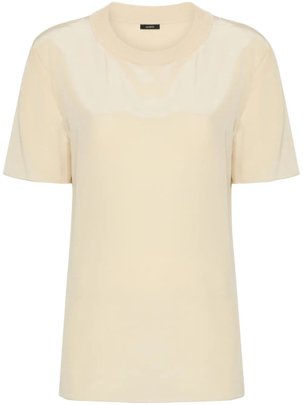 

Шелковая футболка Rubin silk blouse JOSEPH, нейтральный