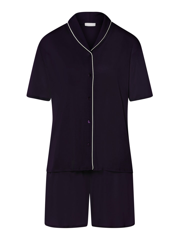 

Hanro Короткие шорты Natural Comfort темно-синего цвета