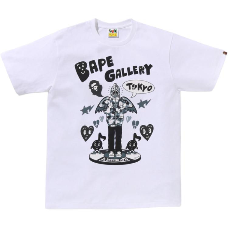 

Футболка Bape Gallery X Chocomoo A BATHING APE, белый