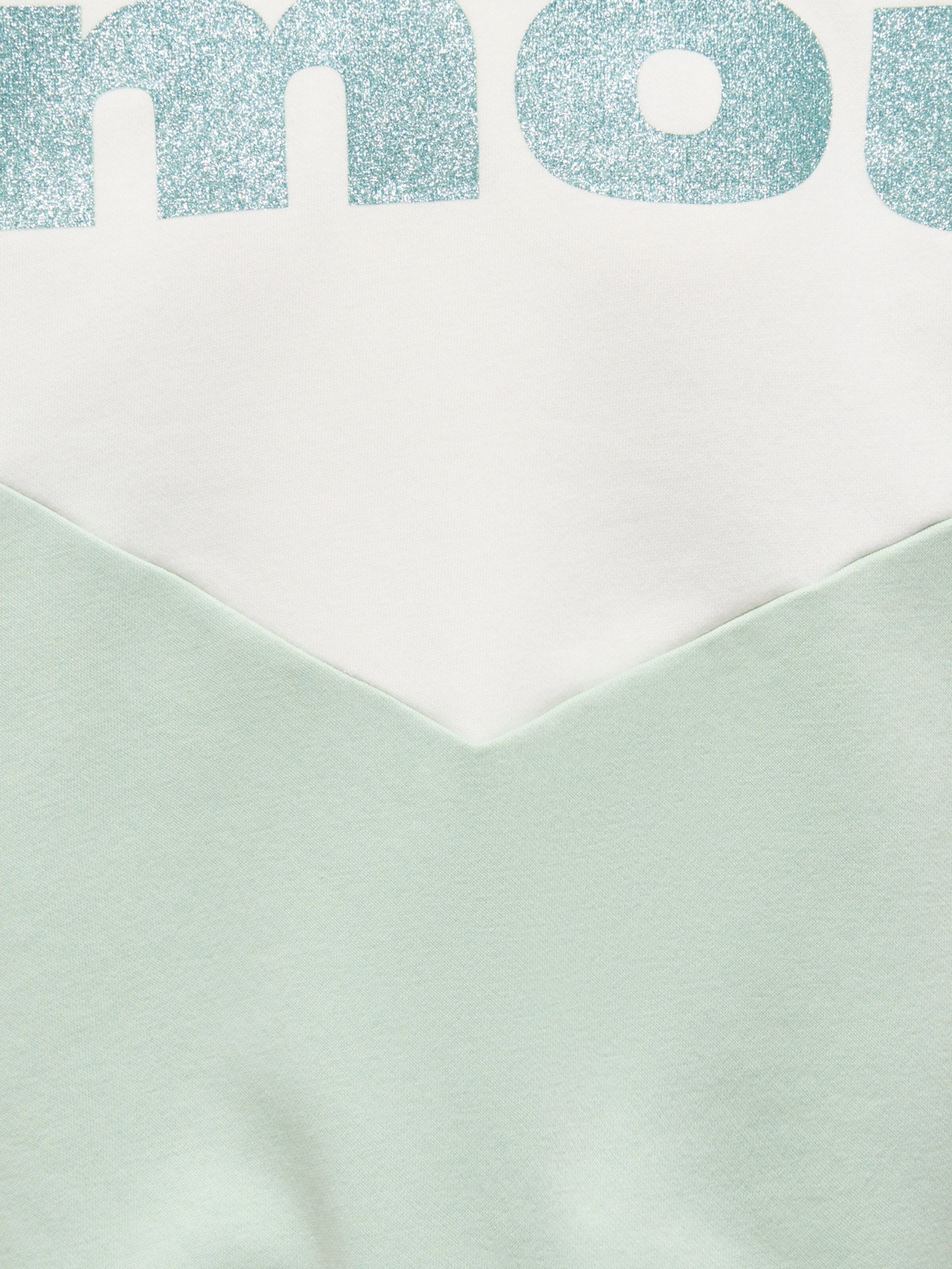 ONLY GIRLS Свитшот 'KOGRuna-Mena' в цвете Off White — фото 3