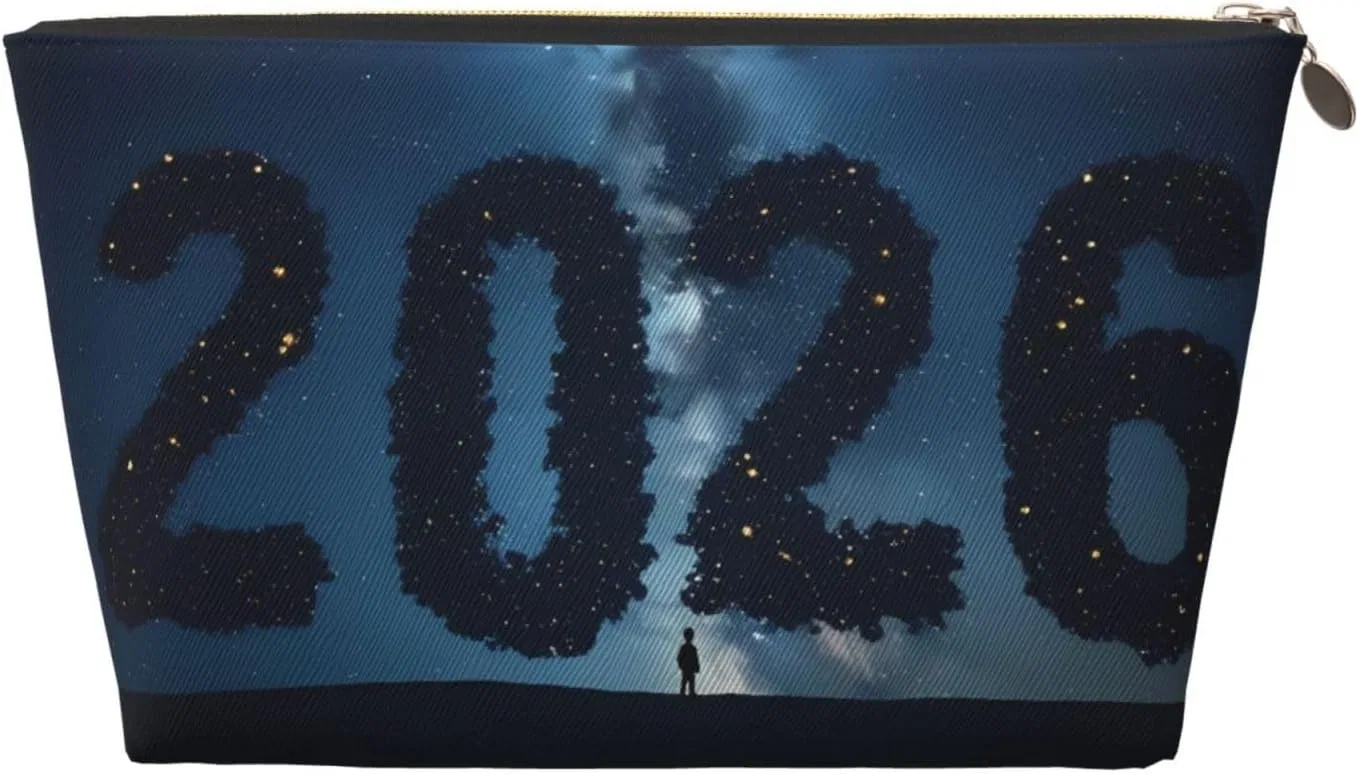 Косметичка дорожная с принтом «Cosmic 2026 Nummer Art» Zelinge, Cosmic 2026 Nummer Art-1