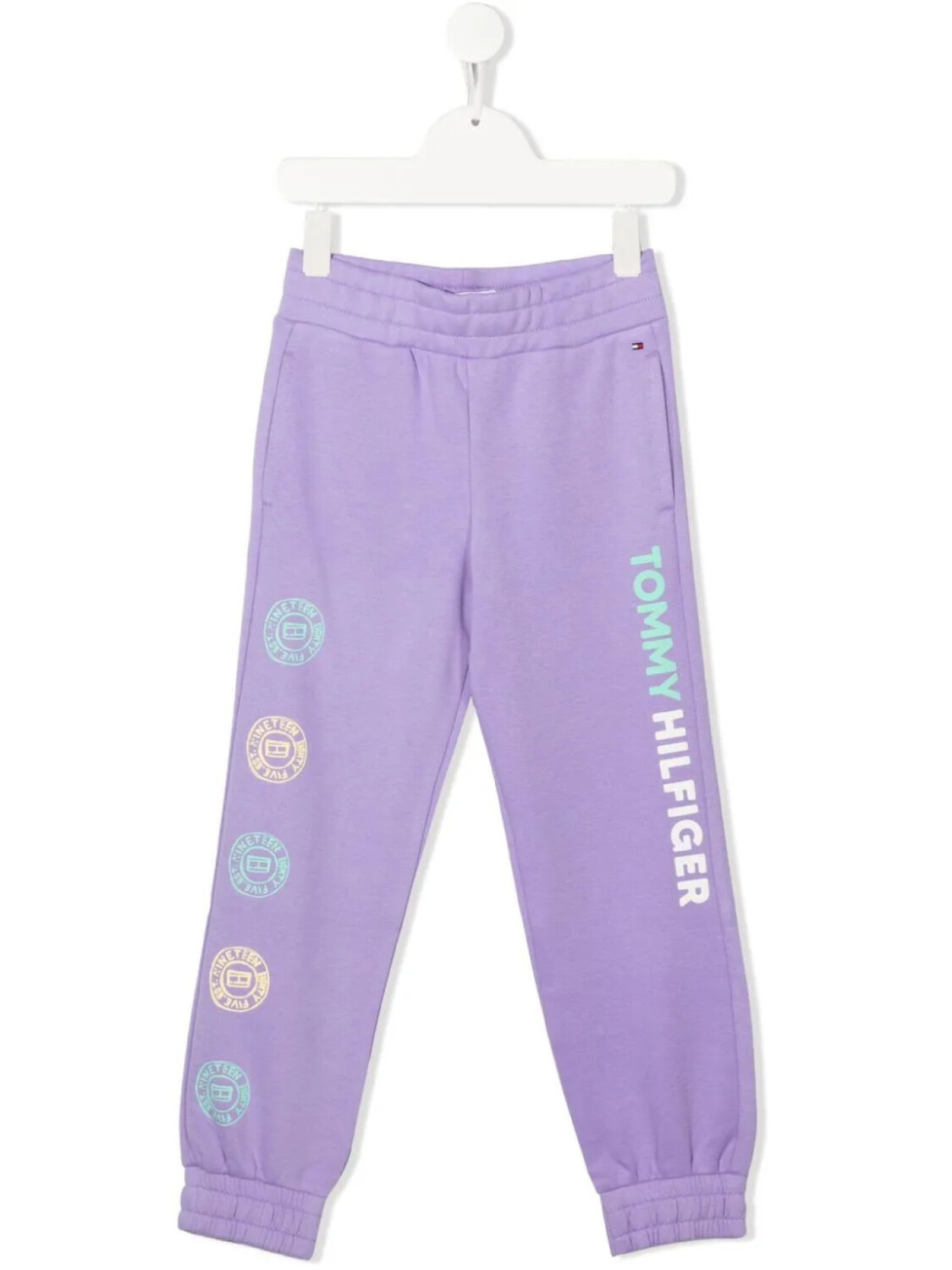 

Tommy Hilfiger Junior спортивные брюки с логотипом, фиолетовый