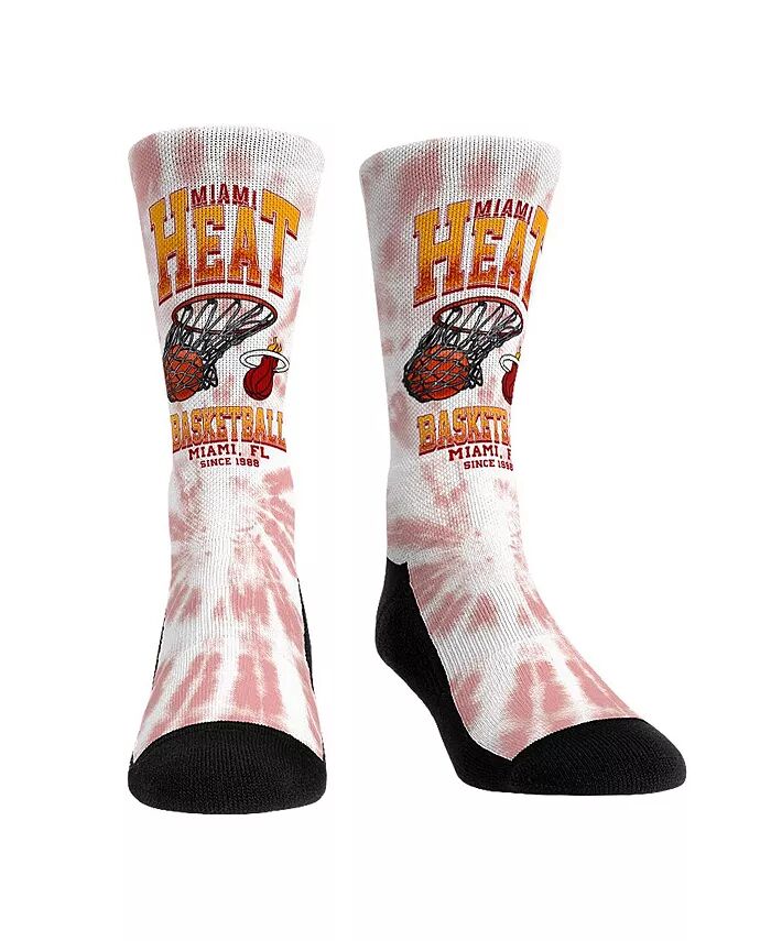 

Мужские и женские носки Miami Heat Vintage-Like Hoop Crew Socks Rock 'Em