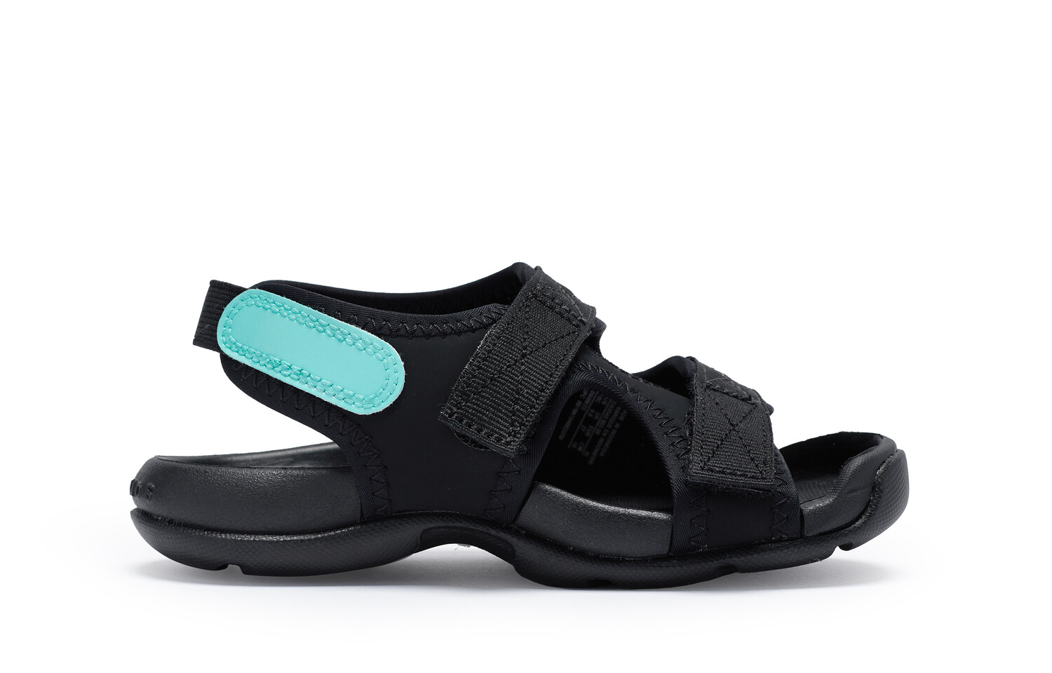Сандалии детские Sunray Adjust 6 PS черные/синие Nike, черный/синий — фото 2