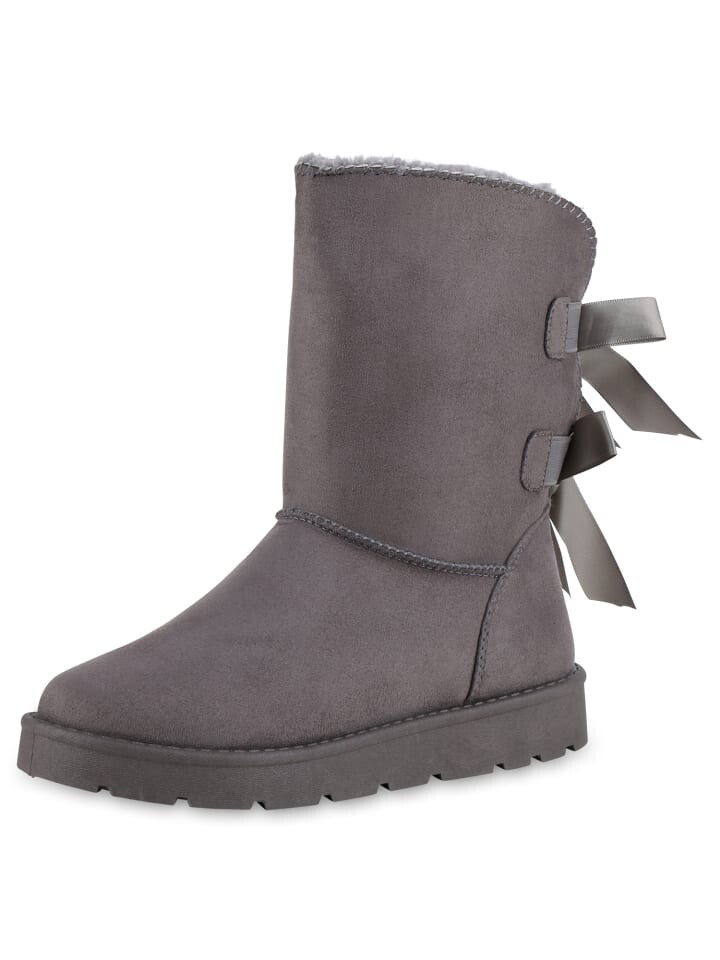 Ботильоны VAN HILL Winter Boots Freya, серый