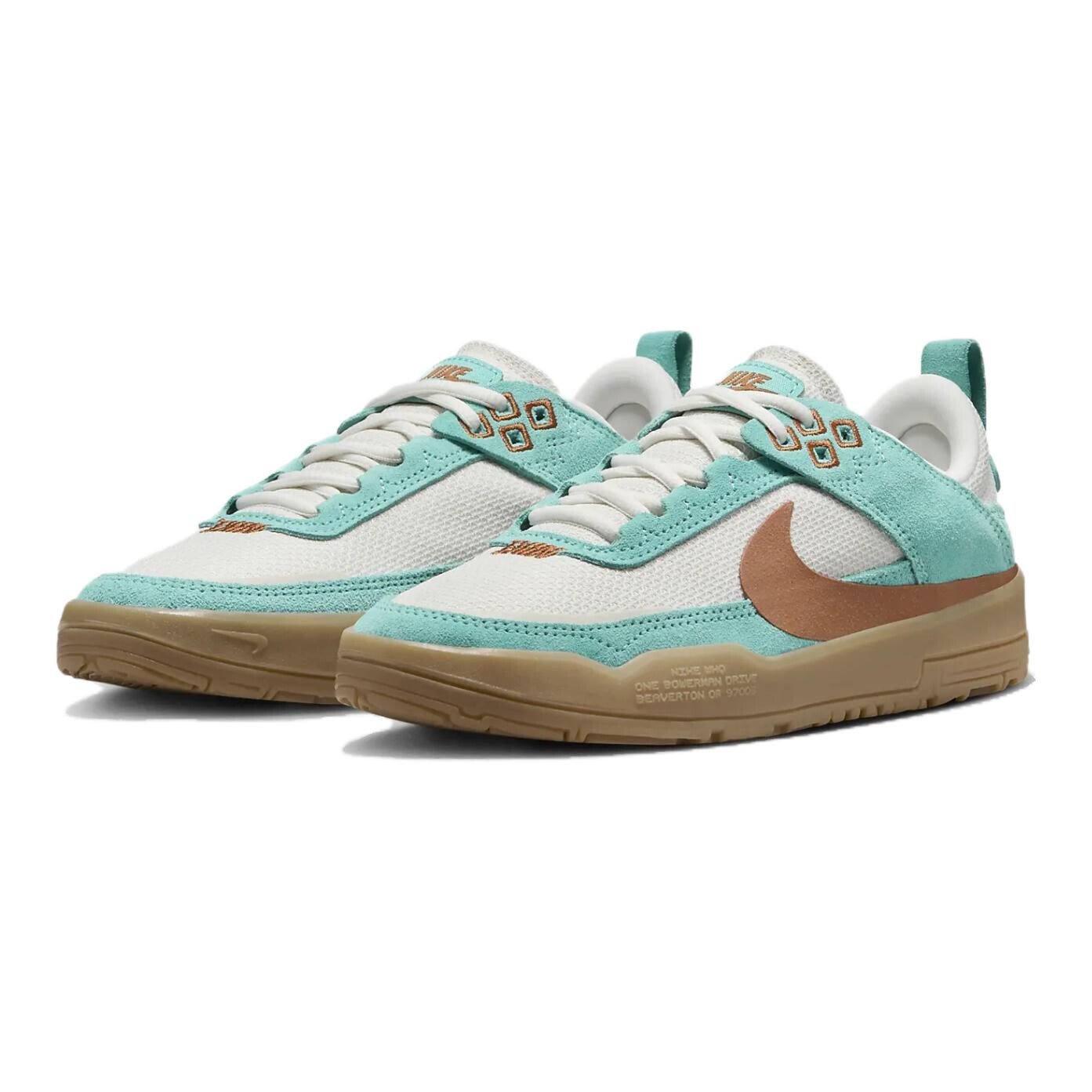 Детские кроссовки для скейтбординга SB DAY ONE GS Low-top Белые/синие Nike, белый/голубой — фото 3