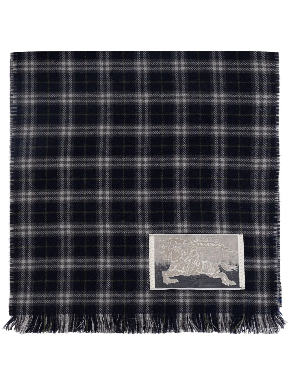 

Клетчатый шарф BURBERRY, синий