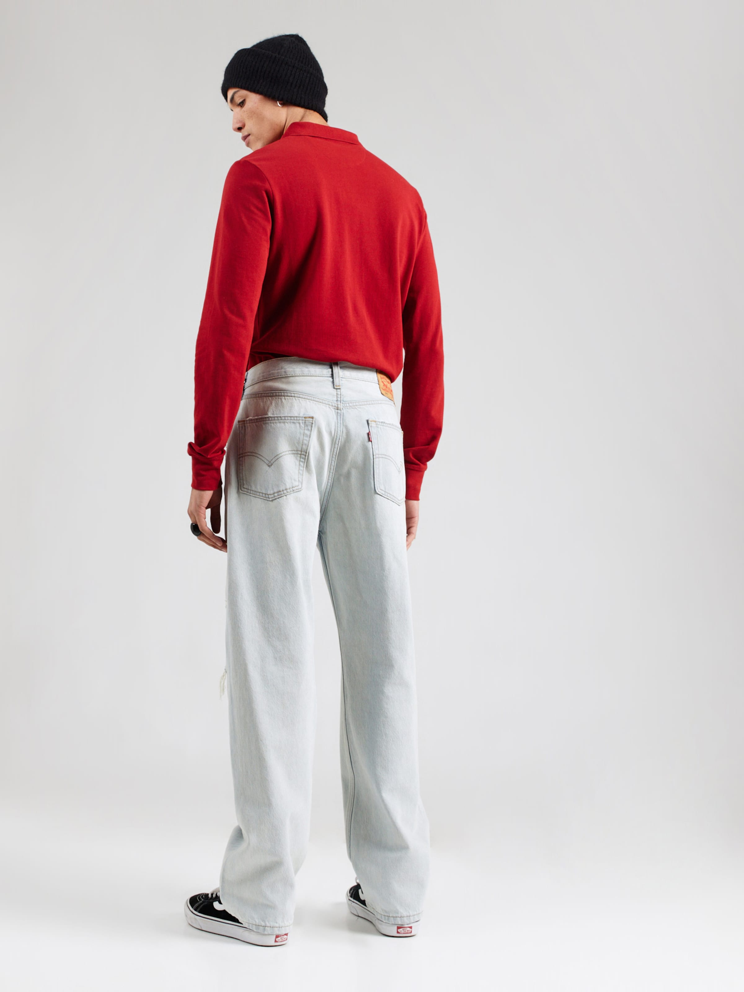 LEVI'S  Джинсы свободного кроя '565 Loose Straight Jeans' в пастельно-голубом цвете — фото 4